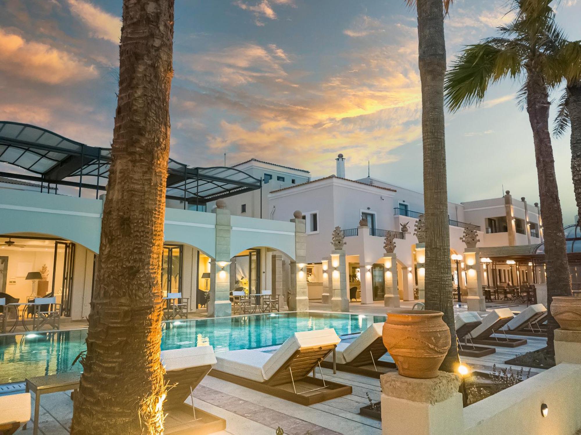 Grecotel Plaza Beach House Réthimno Kültér fotó