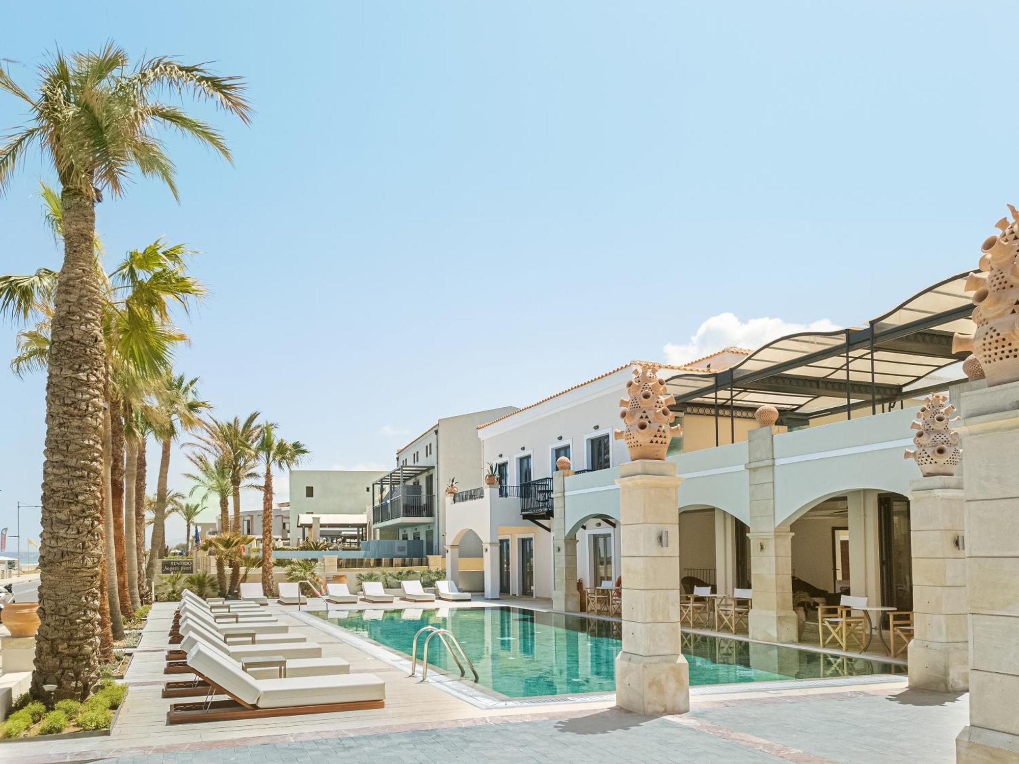 Grecotel Plaza Beach House Réthimno Kültér fotó