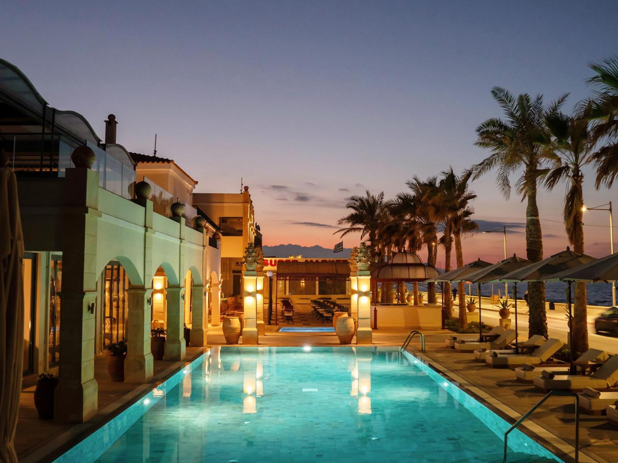 Grecotel Plaza Beach House Réthimno Kültér fotó